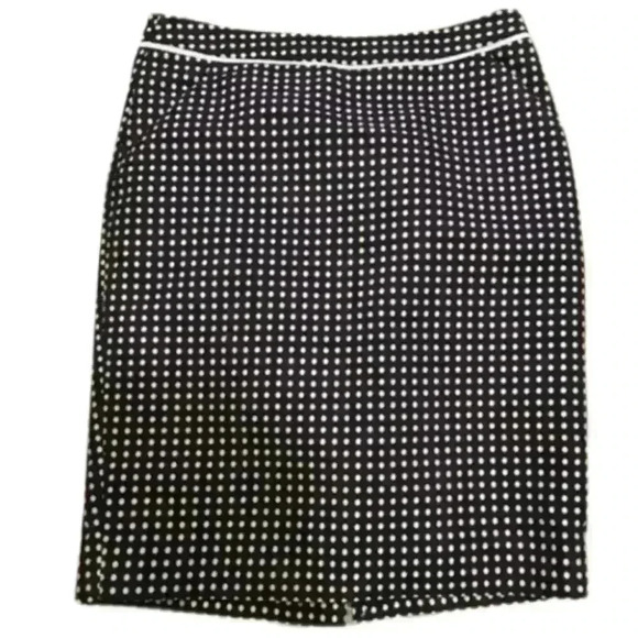 The Limited Outlet Polka Dot Pencil Pockets Sz 0 - Picture 1 of 7